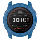 For Garmin Enduro2 / Tactix7 Armor Hollow TPU Watch Case(Dark Blue)