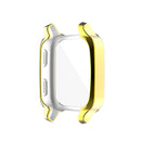 For Garmin Venu Sq 2 Full Coverage TPU Electroplating Watch Case(Gold)