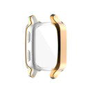 For Garmin Venu Sq 2 Full Coverage TPU Electroplating Watch Case(Rose Gold)