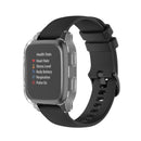 For Garmin Venu Sq 2 Full Coverage TPU Electroplating Watch Case(Transparent)