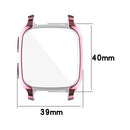 For Garmin Venu Sq 2 Full Coverage TPU Electroplating Watch Case(Transparent)