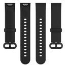 For Xiaomi MI Watch Lite / Redmi Watch Litchi Texture Leather Watch Band(Black)