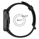 For Xiaomi MI Watch Lite / Redmi Watch Litchi Texture Leather Watch Band(Black)