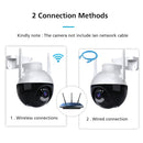 QX62 4MP HD Wireless WiFi Smart Surveillance Camera, Specification:EU Plug