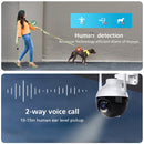 QX62 4MP HD Wireless WiFi Smart Surveillance Camera, Specification:AU Plug
