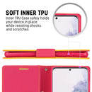 GOOSPERY FANCY DIARY For Galaxy S20+ Horizontal Flip PU Leather Case, with Holder & Card Slots & Wallet(Green)