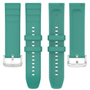 For Amazfit GTR 4 22mm Silicone Watch Band(Pine Green)
