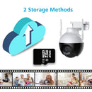 QX62 8MP HD Wireless WiFi Smart Surveillance Camera, Specification:UK Plug