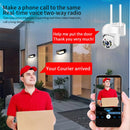 QX65 1MP HD IP66 Waterproof Wireless WiFi Camera, Specification:EU Plug