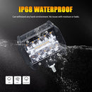 4 inch 13W 3 Row Car LED Strip Light Working Refit Off-road Vehicle Lamp Roof Strip Light with Yellow White Flash