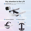 JOYROOM JR-QS1 For Oculus Quest 2 Adjustable VR Glasses Comfort Head Strap