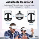 JOYROOM JR-QS1 For Oculus Quest 2 Adjustable VR Glasses Comfort Head Strap