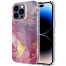 For iPhone 14 Pro Marble Pattern IMD Phone Case(P-GWL10021)