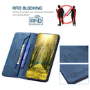 For Xiaomi 12T / 12T Pro / Redmi K50 Ultra Magnetic RFID Blocking Anti-Theft Leather Phone Case(Blue)