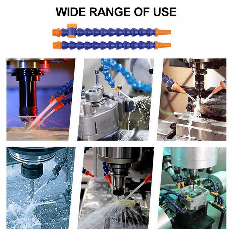 1/2 inch 50cm Adjustable Plastic Flexible Water Oil Cooling Hose Without Switch