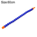 3/8 inch 60cm Adjustable Plastic Flexible Water Oil Cooling Hose Without Switch