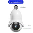 DP31 2.0MP HD Light Bulb WiFi Surveillance Camera, Support Motion Detection, Night Vision(White)