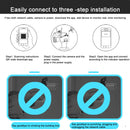QX67 Humanoid Recognition AI Alarm WiFi Dome IP Camera, EU Plug