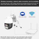 QX67 Humanoid Recognition AI Alarm WiFi Dome IP Camera, EU Plug