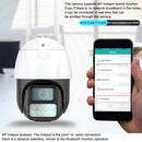 QX67 Humanoid Recognition AI Alarm WiFi Dome IP Camera, UK Plug
