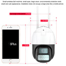 QX67 Humanoid Recognition AI Alarm WiFi Dome IP Camera, AU Plug