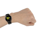 For Galaxy Watch Active2 / Active 20mm Clasp Two Color Sport Watch Band(Black + Grey)