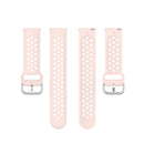 For Huawei Watch GT 46mm / 42mm / GT2 46mm 22mm Clasp Solid Color Sport Watch Band(Pink)