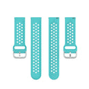 For Huawei Watch GT 46mm / 42mm / GT2 46mm 22mm Clasp Solid Color Sport Watch Band(Mint Green)