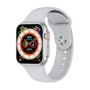 W8 Ultra 2.02 inch TFT Screen Smart Watch, IP68 Waterproof Support Heart Rate & Blood Oxygen Monitoring / Multiple Sports Modes(Silver)