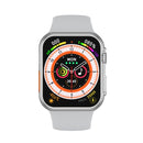 W8 Ultra 2.02 inch TFT Screen Smart Watch, IP68 Waterproof Support Heart Rate & Blood Oxygen Monitoring / Multiple Sports Modes(Silver)