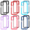 For Motorola Moto G42 Starry Sky Solid Color TPU Clear PC Phone Case(Dark Blue)