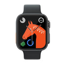 KD99 Ultra 1.99 inch IPS Screen Smart Watch, Support Heart Rate & Blood Oxygen Monitoring / Sports Modes(Black)