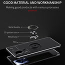 For Xiaomi Civi 2 Metal Ring Holder TPU Phone Case(Blue)