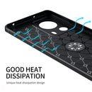 For Xiaomi Civi 2 Metal Ring Holder TPU Phone Case(Blue)