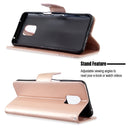 For Xiaomi Redmi Note 9S / Note 9 Pro / Note 9 Pro Max Two Butterflies Embossing Pattern Horizontal Flip Leather Case with Holder & Card Slot & Wallet & Lanyard(Rose Gold)