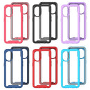 For OnePlus Nord N20 5G / OPPO Reno7 Z 5G / Reno8 Lite 5G Starry Sky Solid Color Shockproof TPU Clear PC Phone Case(Frosted Pink)