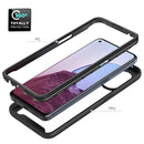For OnePlus Nord N20 5G / OPPO Reno7 Z 5G / Reno8 Lite 5G Starry Sky Solid Color Shockproof TPU Clear PC Phone Case(Frosted Pink)