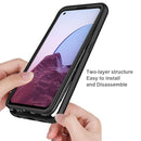 For OnePlus Nord N20 5G / OPPO Reno7 Z 5G / Reno8 Lite 5G Starry Sky Solid Color Shockproof TPU Clear PC Phone Case(Frosted Pink)