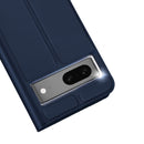 For Google Pixel 7 DUX DUCIS Skin Pro Series Flip Leather Phone Case(Blue)