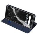For Google Pixel 7 DUX DUCIS Skin Pro Series Flip Leather Phone Case(Blue)