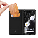 For Google Pixel 7 Pro DUX DUCIS Skin Pro Series Flip Leather Phone Case(Black)