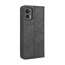 For Motorola Edge 30 Neo / Edge 30 Lite Magnetic Buckle Retro Texture Leather Phone Case(Black)