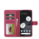 For Google Pixel 7 LC.IMEEKE Calf Texture Horizontal Flip Leather Case(Red)