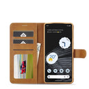 For Google Pixel 7 LC.IMEEKE Calf Texture Horizontal Flip Leather Case(Yellow)