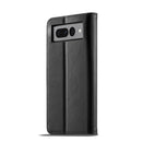 For Google Pixel 7 Pro LC.IMEEKE Calf Texture Horizontal Flip Leather Case(Black)