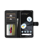 For Google Pixel 7 Pro LC.IMEEKE Calf Texture Horizontal Flip Leather Case(Black)