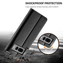 For Google Pixel 7 Pro LC.IMEEKE Calf Texture Horizontal Flip Leather Case(Black)