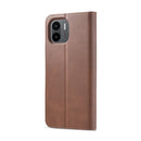 For Xiaomi Redmi A1 LC.IMEEKE Calf Texture Horizontal Flip Leather Case(Brown)