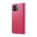 For Xiaomi Redmi A1 LC.IMEEKE Calf Texture Horizontal Flip Leather Case(Red)