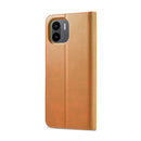For Xiaomi Redmi A1 LC.IMEEKE Calf Texture Horizontal Flip Leather Case(Yellow)